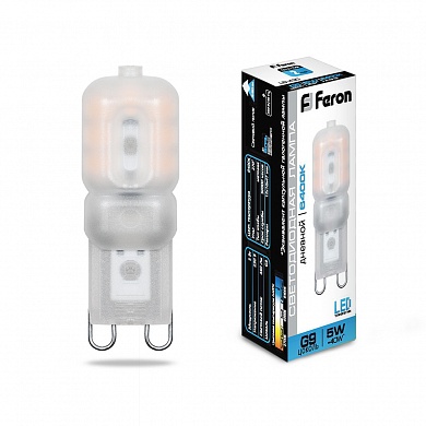  LED 5W 6400K G9 LB-430 Feron