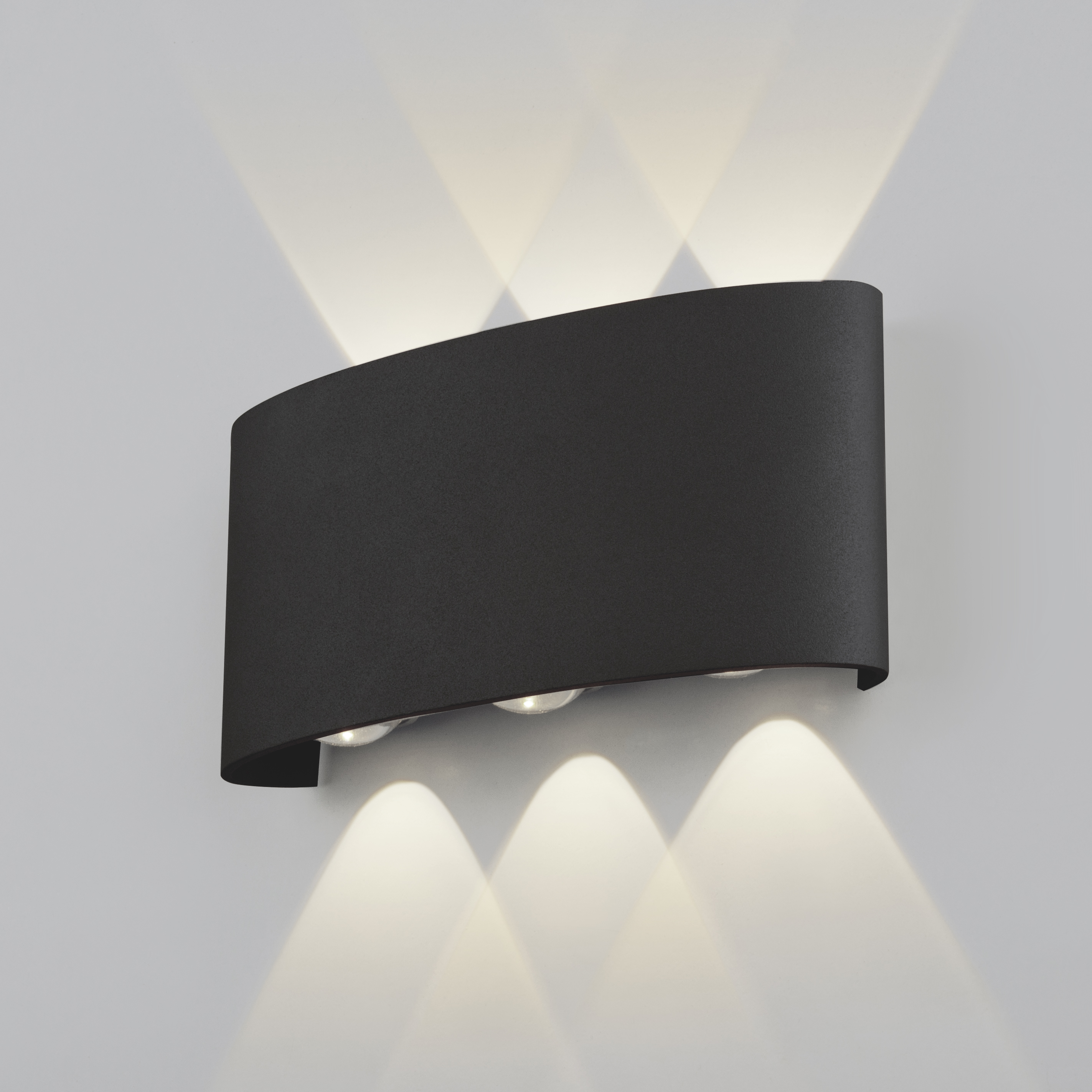 Интерьерный / Уличный настенный светильник LED TECHNO 1551 черный Elektrostandard