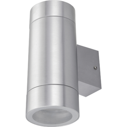 Интерьерный настенный светильник в 2 стороны GX53 IP65 8013A Цилиндр сатин хром Ecola