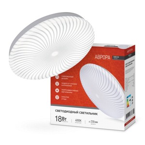   LED DECO  18W 4000K   IN HOME 