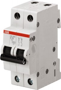 Выключатель автоматический 2-полюсный 40А С 4,5кА SH202L C40 АВВ