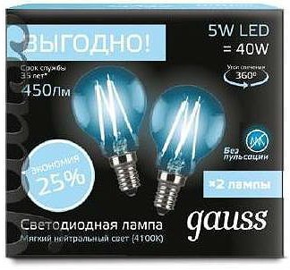   5W 4100K E14  LED ( 2.) Gauss