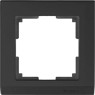 Werkel Stark Черный WL04-Frame-01-black Рамка на 1 пост