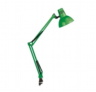 Настольная лампа КД-312 Е27 зеленый Camelion