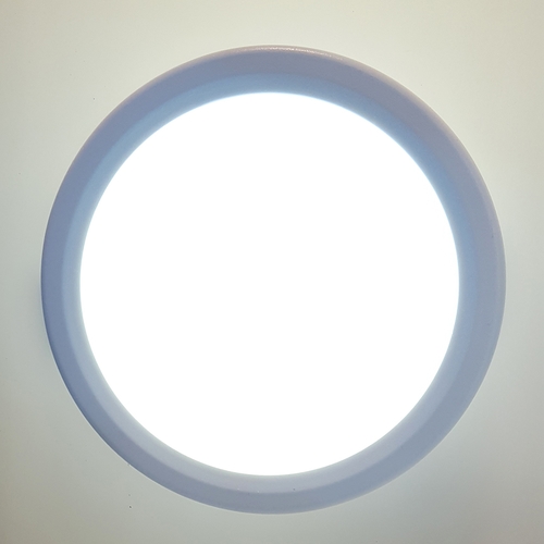 Светильник встраиваемый LED 18W 4000k L-N018 белый круг LBT