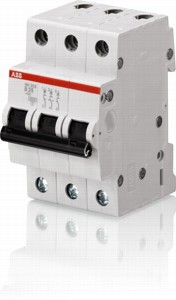 Выключатель автоматический 3-полюсный 40А С 4.5кА SH203L B40 АВВ