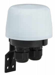 Датчик освещенности (фотосенсор) ФР-603 2200ВА IP66 серый IEK