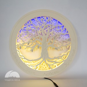 Панно световое ' Дерево жизни ' LED (RGB) (+пульт) 90 см