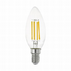 Лампа Свеча 10W 6500K E14 филамент LED General