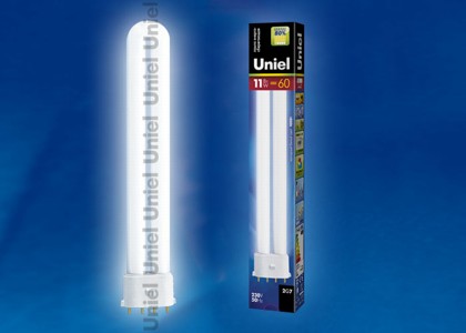 Лампа люминесцентная энергосберегающая 2G7 11Вт 4000К ESL-PL-11/4000/2G7 Uniel