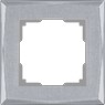 Werkel Shine Серебряный WL10-Frame-01 Рамка на 1 пост
