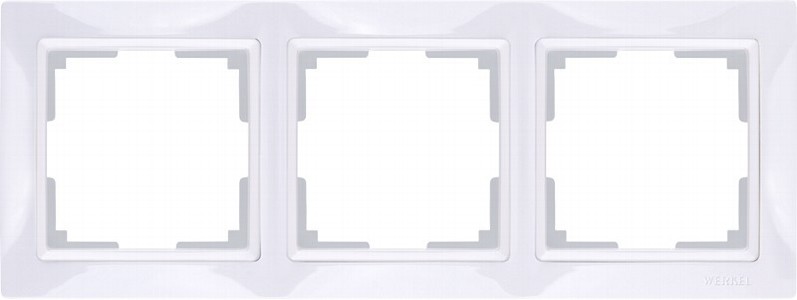 Werkel Snabb Basic Белый WL03-Frame-03 Рамка на 3 поста
