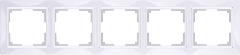 Werkel Snabb Basic Белый WL03-Frame-05 Рамка на 5 постов