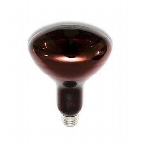Лампа накаливания зеркальная ИК-облучение красная 100Вт Е27 220В