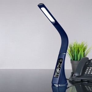Светильник светодиодный настольный TL90220 6W ELARA  Elektrostandard синий кожа