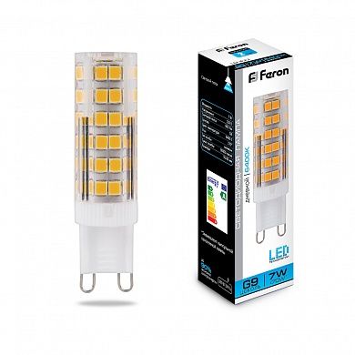  LED 7W 6400K G9 LB-433 Feron