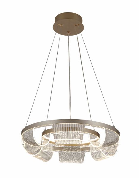 Люстра 3330/500 BRUSHED GREY GOLD 136W LED Сфера света