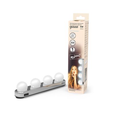 LED  MAKEUP MK002 6500K 5W Gauss 