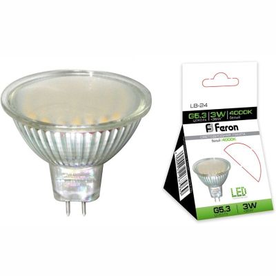  LED MR16 5W 4000K G5.3 LB-24 44LED Feron