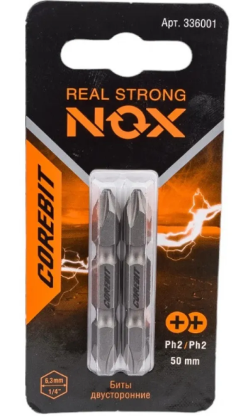 ���� ������������ 336001 COREBIT SET2 2X PH2-PH2x50 ��, 2 �� ����� NOX