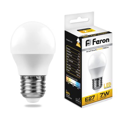   7W 2700K E27 G45 LB-95 LED Feron