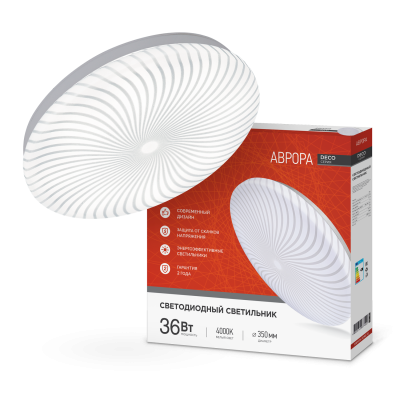   LED DECO  36W 4000K   IN HOME 
