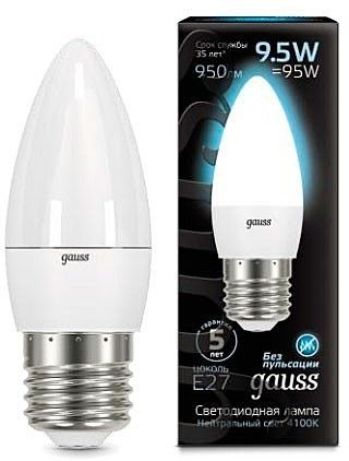   9,5W 4100 E27 Gauss LED 