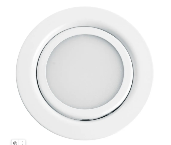 Светильник встраиваемый LED 3W 4000K LN7 мебельный белый Feron