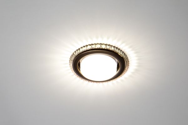   GX53 CRYSTAL LED 33 BLACK CHROME + LED MaxLight 