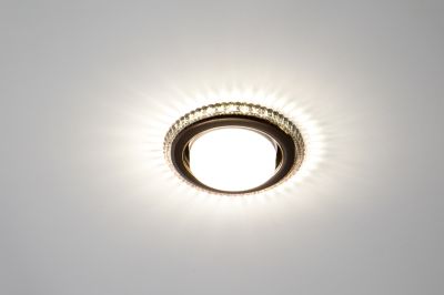   GX53 CRYSTAL LED 33 BLACK CHROME + LED MaxLight 