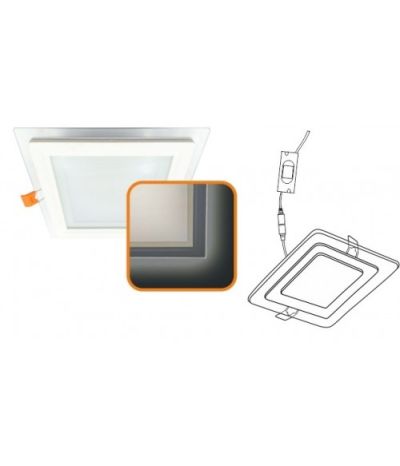   LED 12W 4200+4W 2000    downlight 