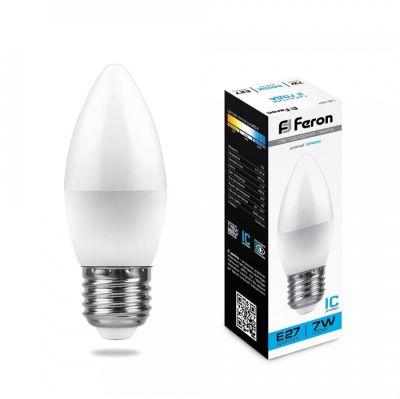   7W 6400K E27 230V LED Feron