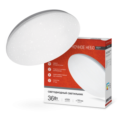   LED DECO   36W 4000K  IN HOME