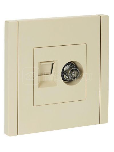 FORTE&PIANO  2- TV+RJ45 .5E FP436  IEK