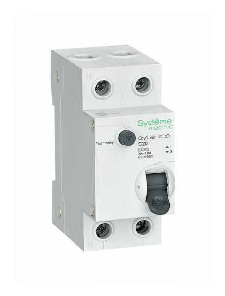    1+N 20 4.5kA 30 -A 230 -  City9 Set Systeme Electric
