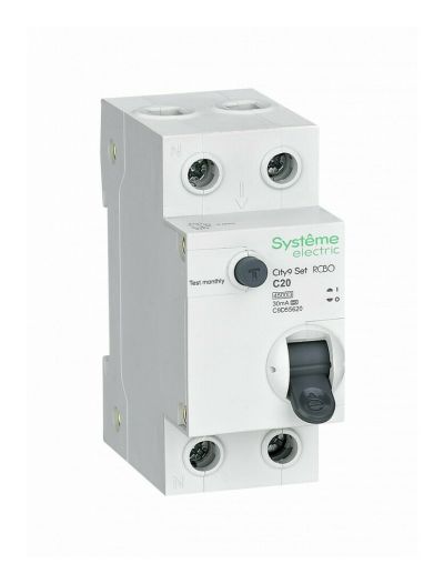    1+N 20 4.5kA 30 -A 230 -  City9 Set Systeme Electric