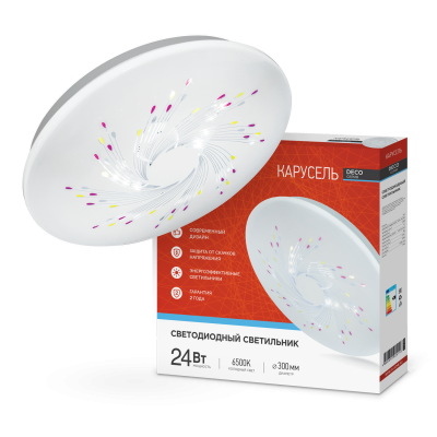   LED DECO  24W 6500K  IN HOME