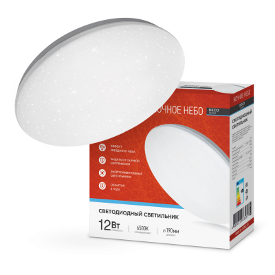   LED DECO   12W 6500K  IN HOME