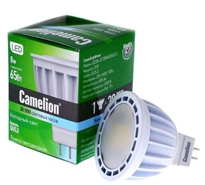  LED 8W 4500K GU10 CAMELION 