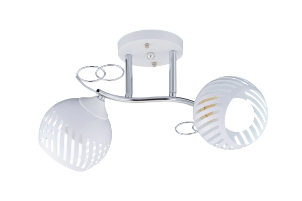 Люстра 29027/2 WHITE+CHROME Сфера света
