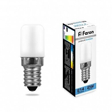 2W E14 6400K LB-10  LED Feron 