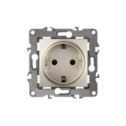 Розетка с/з шампань Серия 12  ЭРА 12-2101-04