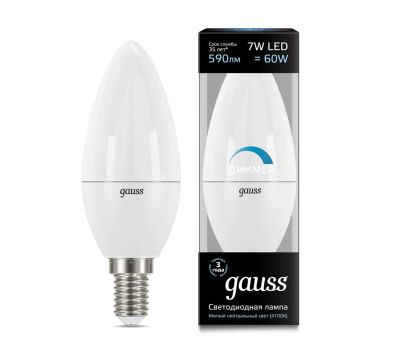   7W 4100K E14  LED Gauss