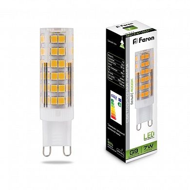  LED 7W 4000K G9 LB-433 Feron