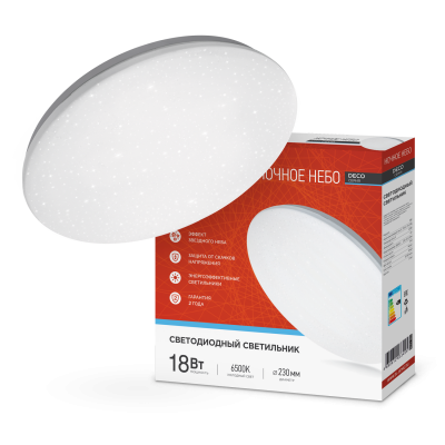   LED DECO   18W 6500K  IN HOME