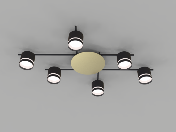  CL-BRIGHT-R001-GX53*6 BK   