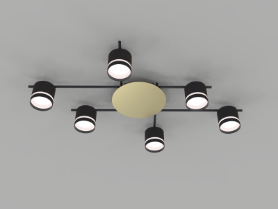  CL-BRIGHT-R001-GX53*6 BK   
