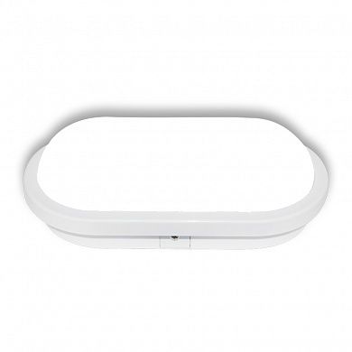 Светильник ЖКХ OBL WH IP65 10Вт 3К/4K/6.5K 115Х215Х62 ОВАЛ LEEK