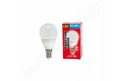   5.5W 4000K E14 P45 LED   