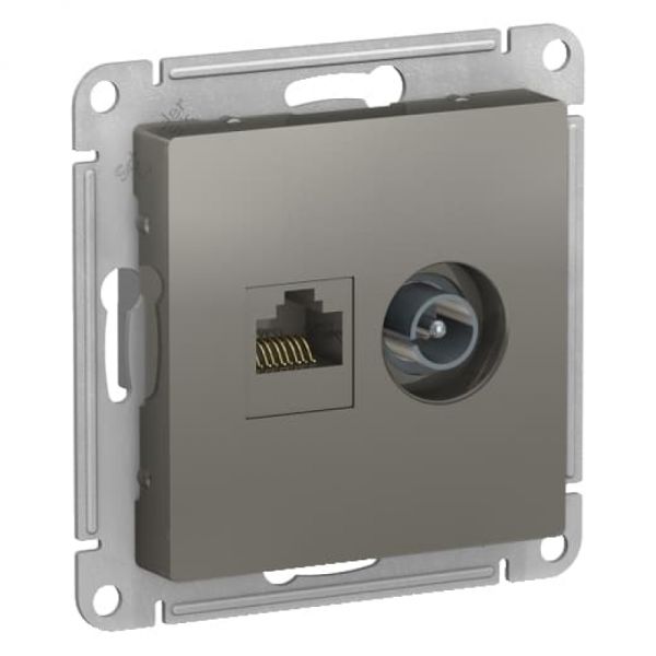 Atlas Design Schneider Electric    + RJ45+TV .5E, 